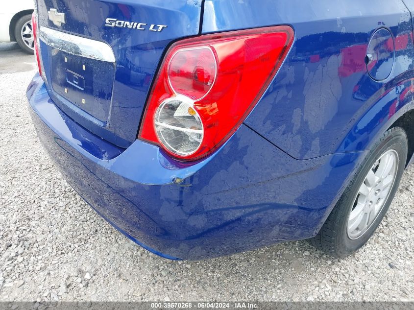 2013 Chevrolet Sonic Lt Auto VIN: 1G1JC5SH1D4226714 Lot: 39570268