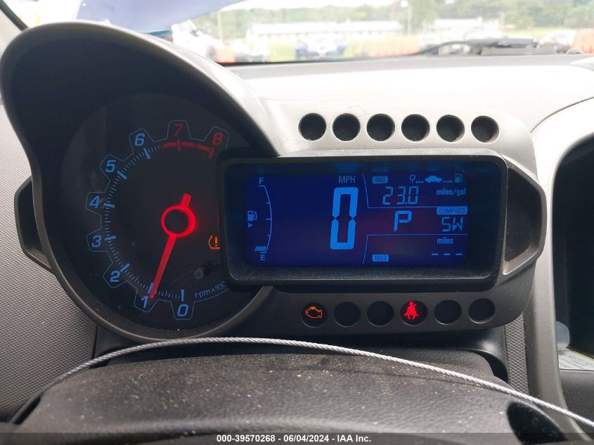 2013 Chevrolet Sonic Lt Auto VIN: 1G1JC5SH1D4226714 Lot: 39570268