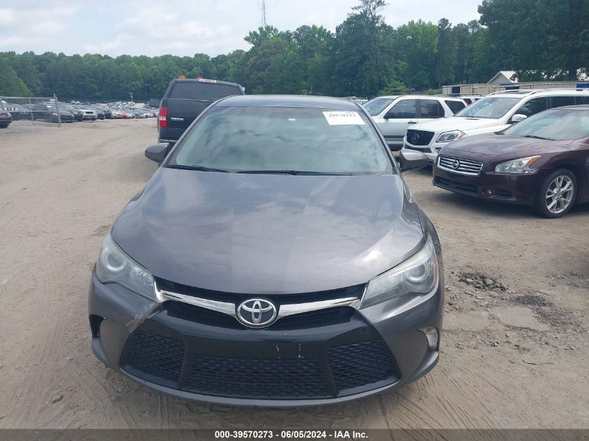 2015 Toyota Camry Se VIN: 4T1BF1FK4FU029133 Lot: 39570273