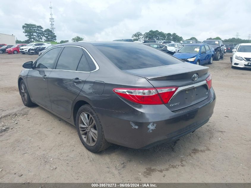 2015 Toyota Camry Se VIN: 4T1BF1FK4FU029133 Lot: 39570273