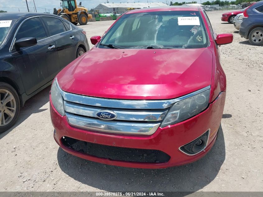 2012 Ford Fusion Sel VIN: 3FAHP0JG4CR165702 Lot: 39570275