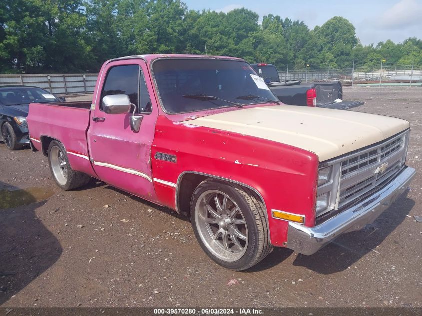 1985 Chevrolet C10 VIN: 2GCDC14H8F1178637 Lot: 39570280