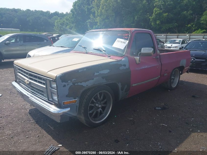 1985 Chevrolet C10 VIN: 2GCDC14H8F1178637 Lot: 39570280