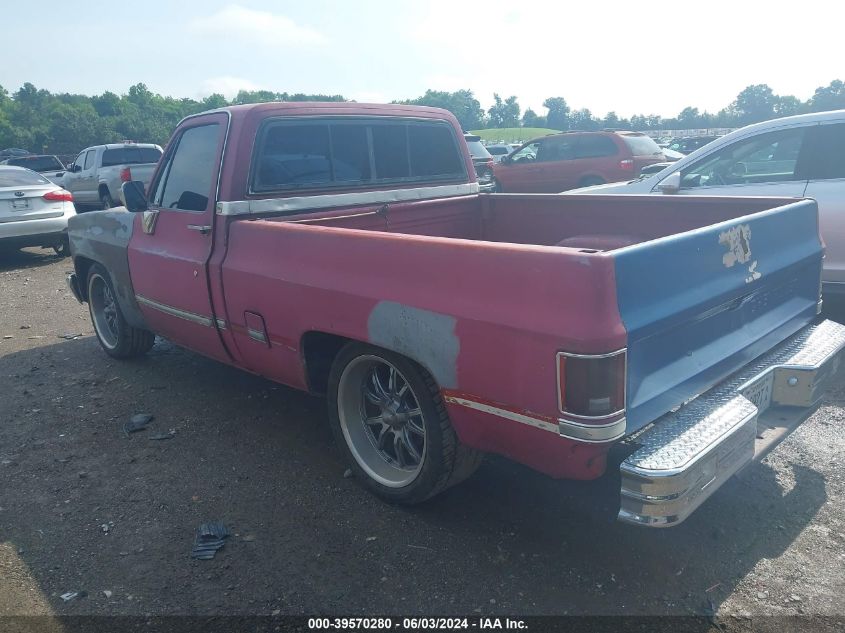 1985 Chevrolet C10 VIN: 2GCDC14H8F1178637 Lot: 39570280