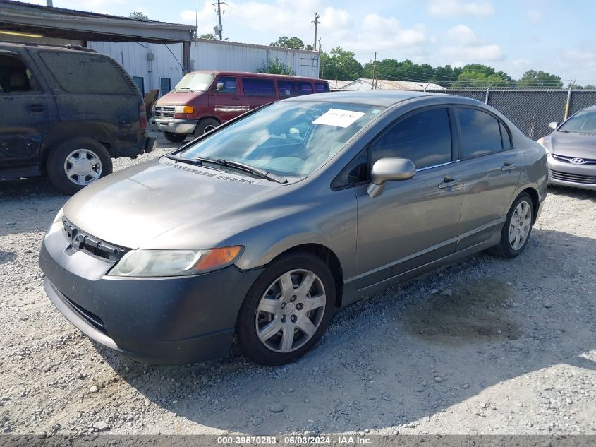 2006 Honda Civic Lx VIN: 1HGFA16546L050747 Lot: 39570283