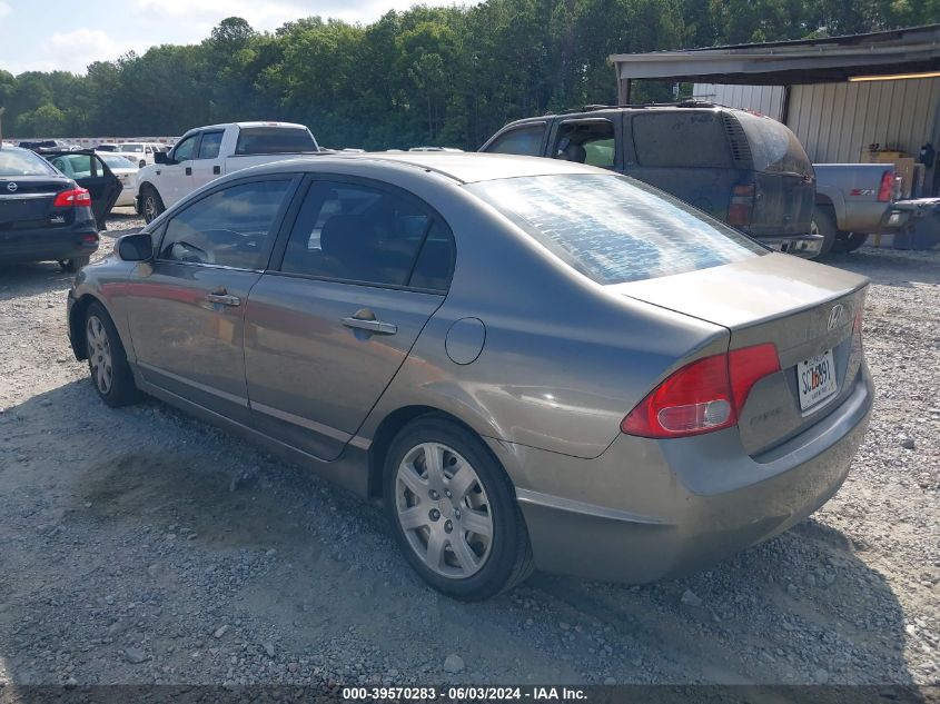 2006 Honda Civic Lx VIN: 1HGFA16546L050747 Lot: 39570283