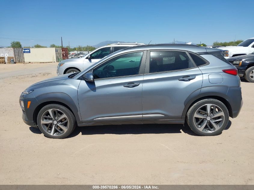 2020 Hyundai Kona Ultimate VIN: KM8K53A55LU489073 Lot: 39570286