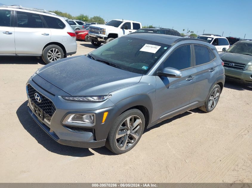 2020 Hyundai Kona Ultimate VIN: KM8K53A55LU489073 Lot: 39570286