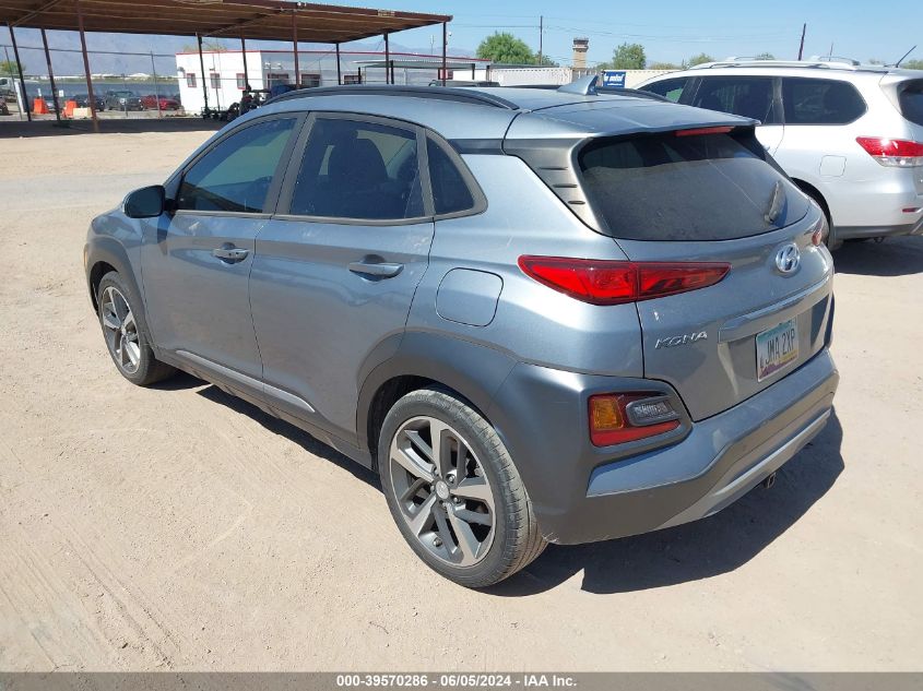 2020 Hyundai Kona Ultimate VIN: KM8K53A55LU489073 Lot: 39570286