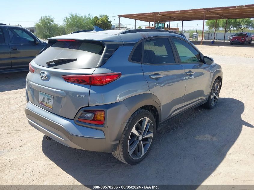 2020 Hyundai Kona Ultimate VIN: KM8K53A55LU489073 Lot: 39570286