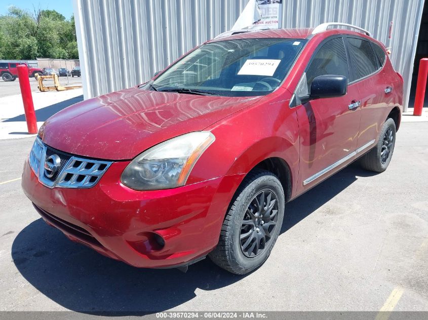 2014 Nissan Rogue Select S VIN: JN8AS5MT8EW605456 Lot: 39570294