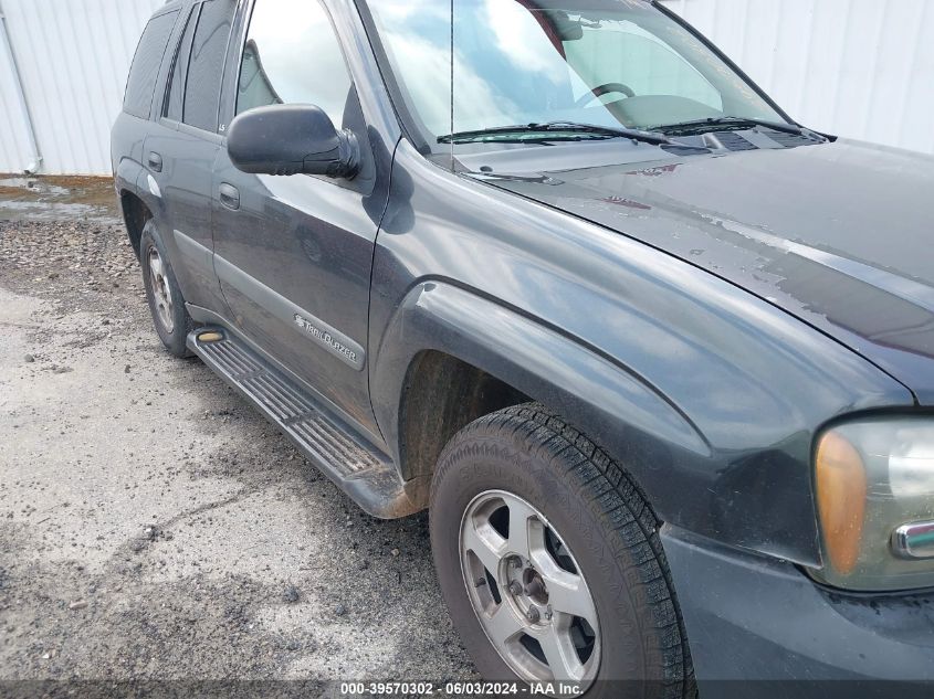 2003 Chevrolet Trailblazer Ls VIN: 1GNDT13S432315721 Lot: 39570302