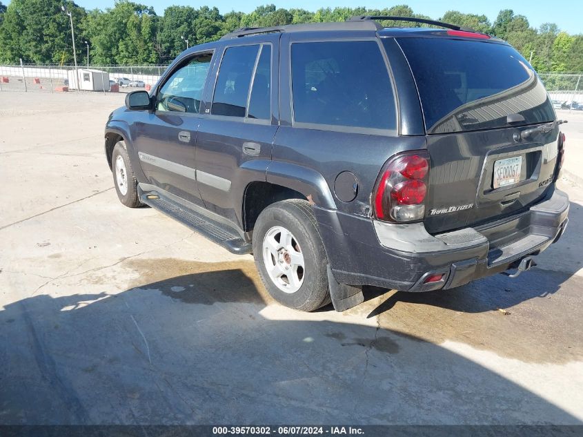 2003 Chevrolet Trailblazer Ls VIN: 1GNDT13S432315721 Lot: 39570302