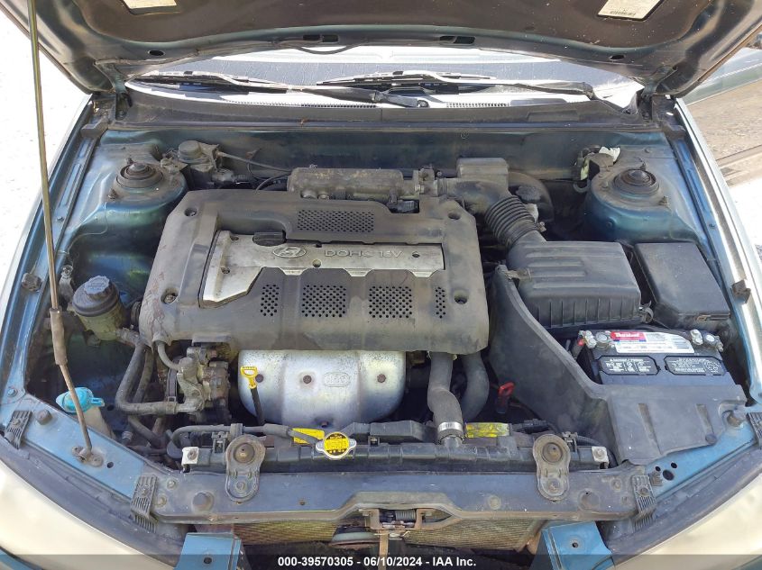 KMHDN45D62U397596 2002 Hyundai Elantra Gls