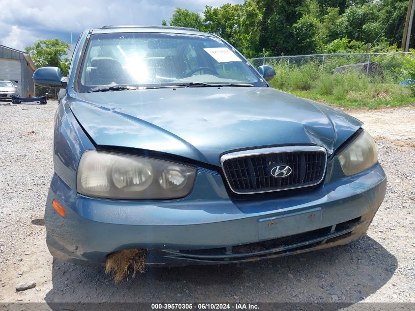 2002 Hyundai Elantra Gls VIN: KMHDN45D62U397596 Lot: 39570305