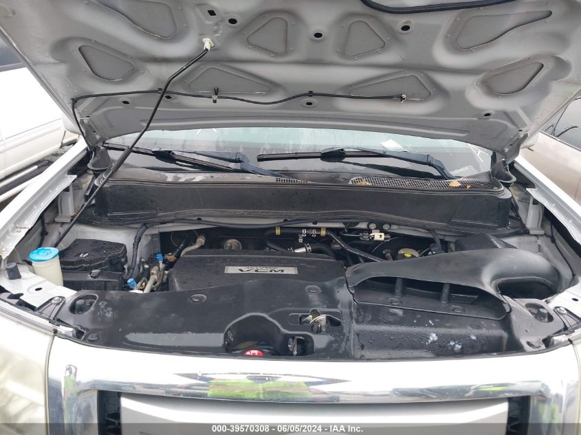 2010 Honda Pilot Touring VIN: 5FNYF3H85AB001743 Lot: 39570308