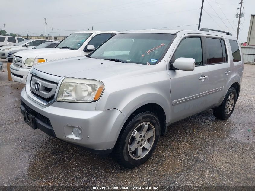 2010 Honda Pilot Touring VIN: 5FNYF3H85AB001743 Lot: 39570308