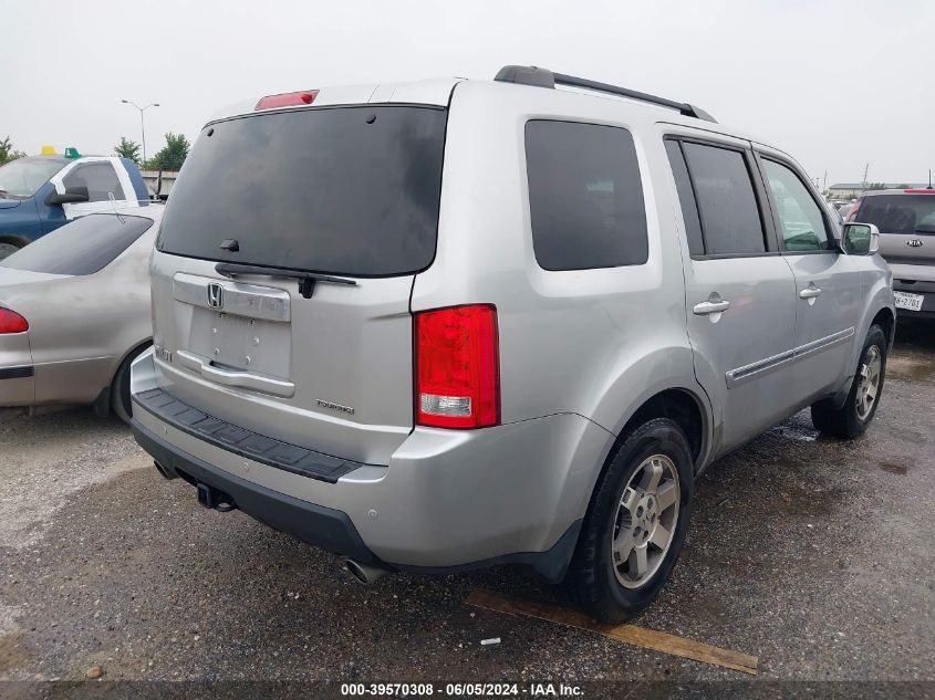 2010 Honda Pilot Touring VIN: 5FNYF3H85AB001743 Lot: 39570308