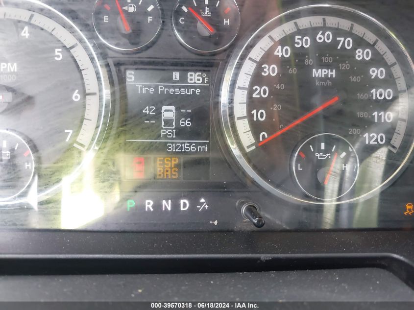 2010 Dodge Ram 1500 Slt/Sport/Trx VIN: 1D7RB1GT2AS248205 Lot: 39570318