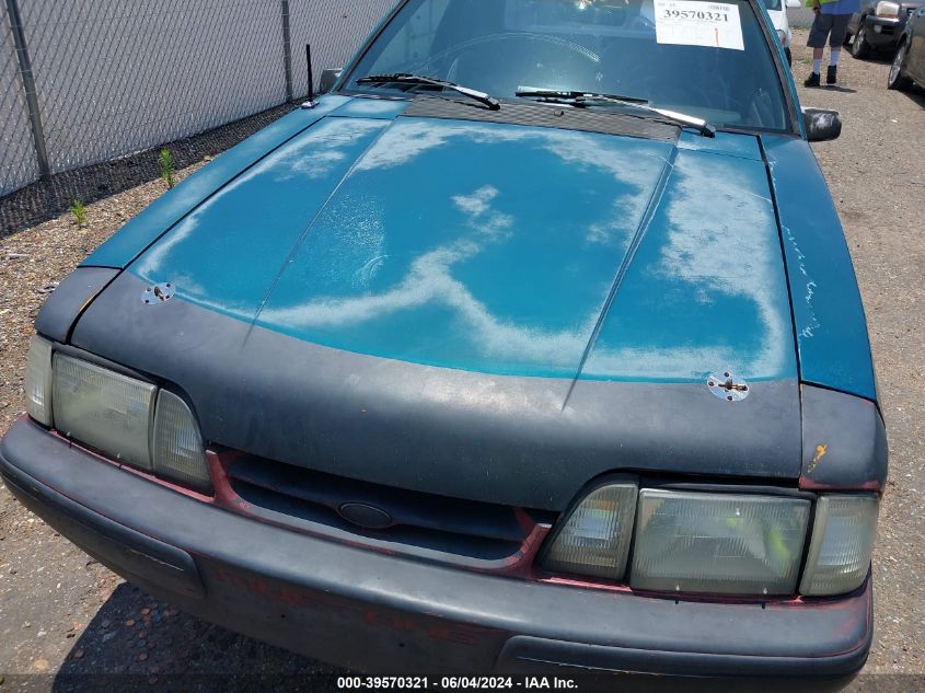 1993 Ford Mustang Lx VIN: 1FACP41E1PF165742 Lot: 39570321