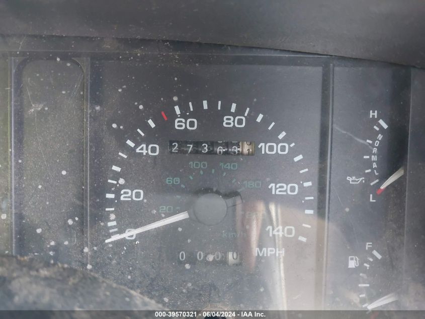 1993 Ford Mustang Lx VIN: 1FACP41E1PF165742 Lot: 39570321