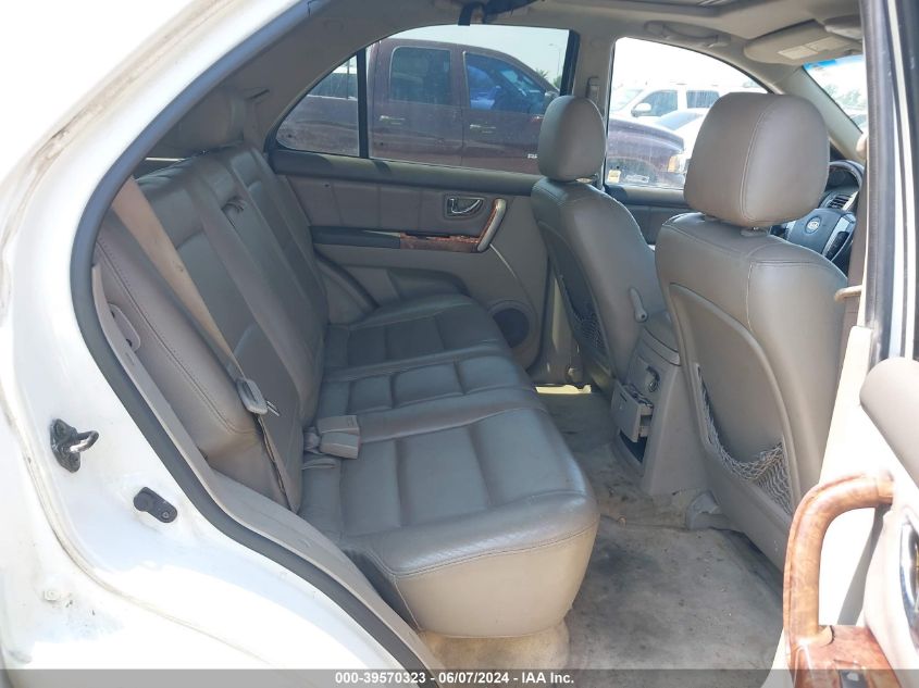 2003 Kia Sorento Ex/Lx VIN: KNDJD733X35039676 Lot: 39570323