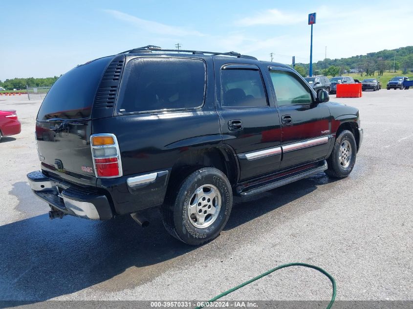 2005 GMC Yukon Slt VIN: 1GKEK13T25R214622 Lot: 39570331