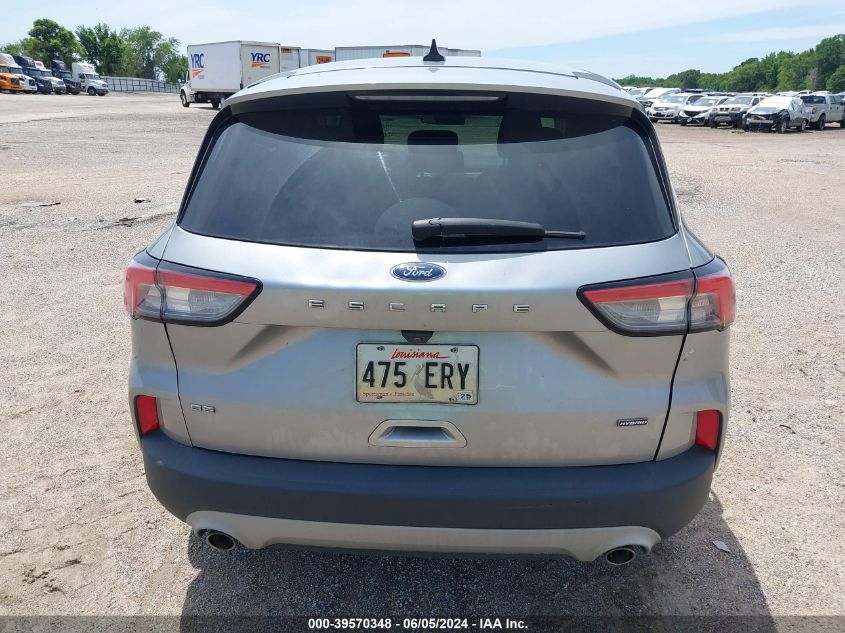 2021 Ford Escape Se Hybrid VIN: 1FMCU0BZ0MUA69262 Lot: 39570348