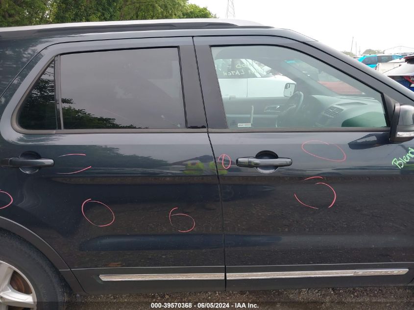 2017 Ford Explorer Xlt VIN: 1FM5K7D85HGA09638 Lot: 39570368