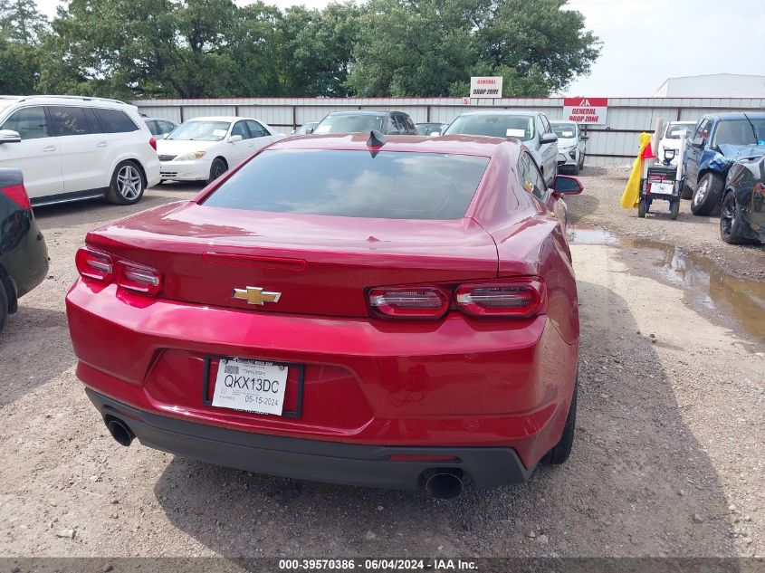 2020 Chevrolet Camaro Rwd 1Ls VIN: 1G1FB1RX7L0111796 Lot: 39570386