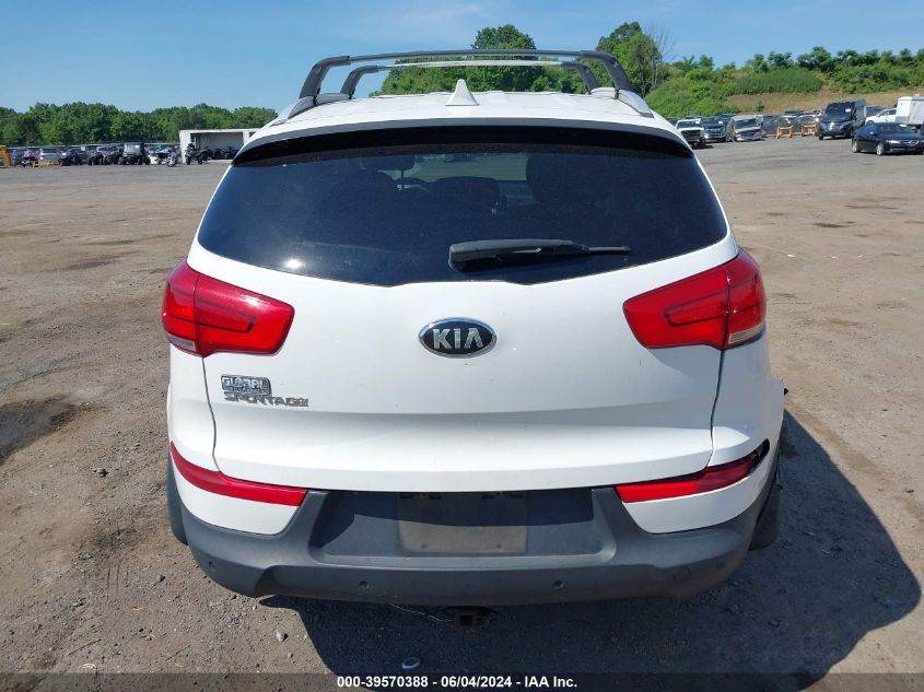 2014 Kia Sportage Lx VIN: KNDPBCAC8E7587307 Lot: 39570388