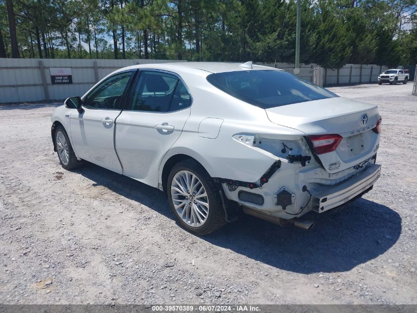 2020 Toyota Camry Xle Hybrid VIN: 4T1F31AK6LU017899 Lot: 39570389