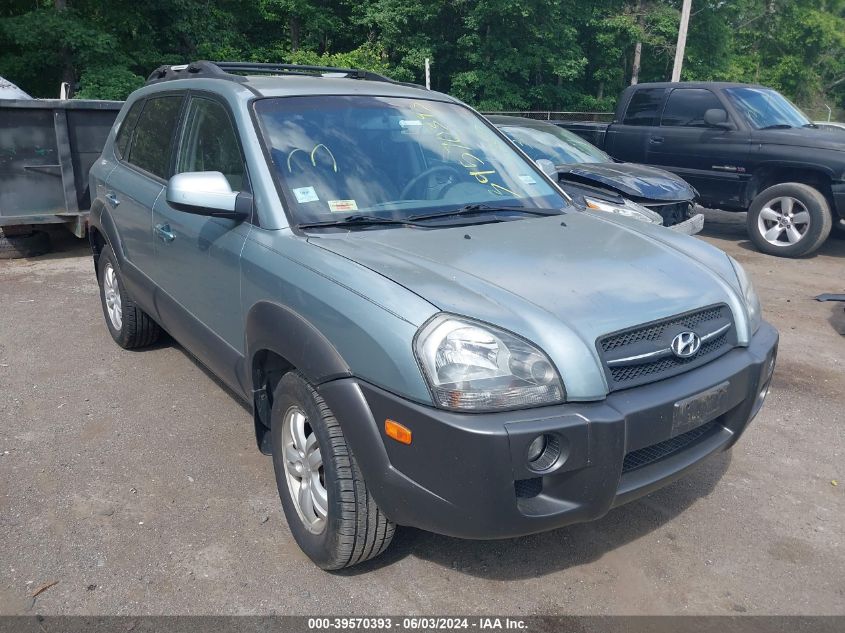 2006 Hyundai Tucson Gls/Limited VIN: KM8JN72D06U442126 Lot: 39570393