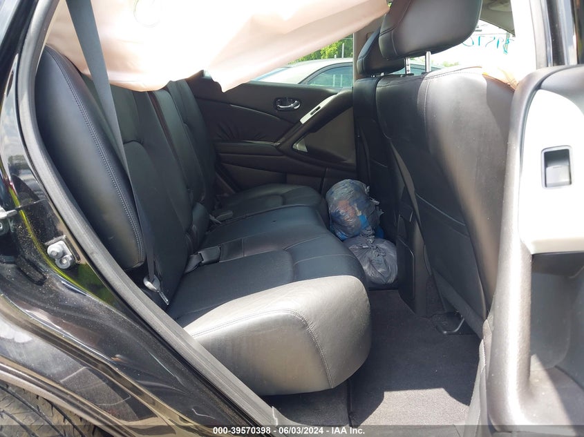 2010 Nissan Murano Sl VIN: JN8AZ1MW3AW109909 Lot: 39570398