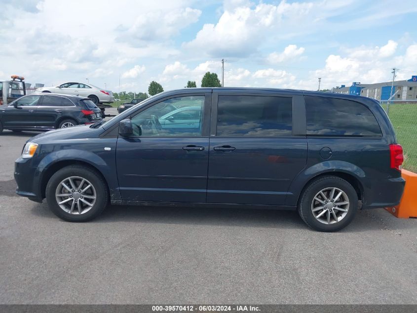 2014 Dodge Grand Caravan Se 30Th Anniversary VIN: 2C4RDGBG8ER335616 Lot: 39570412