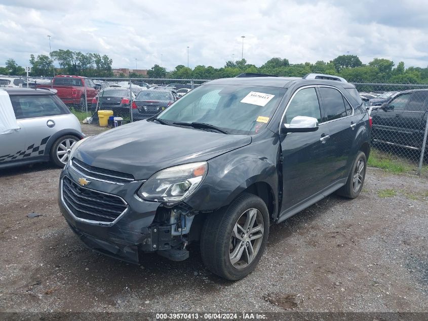 2017 Chevrolet Equinox Premier VIN: 2GNALDEK9H6190016 Lot: 39570413