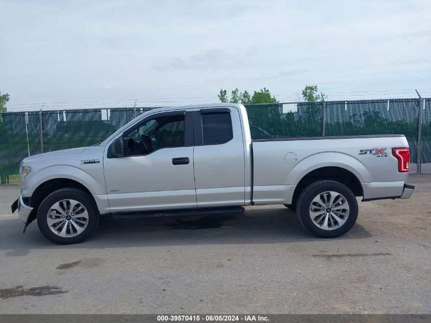 2017 Ford F-150 Xl VIN: 1FTEX1EP3HFC84181 Lot: 39570415