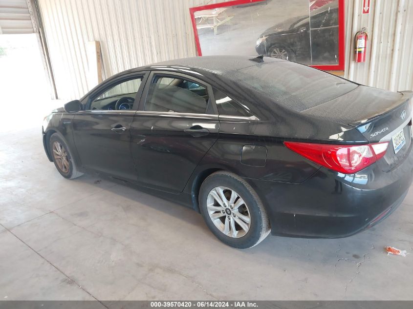 2013 Hyundai Sonata Gls VIN: 5NPEB4AC0DH748773 Lot: 39570420