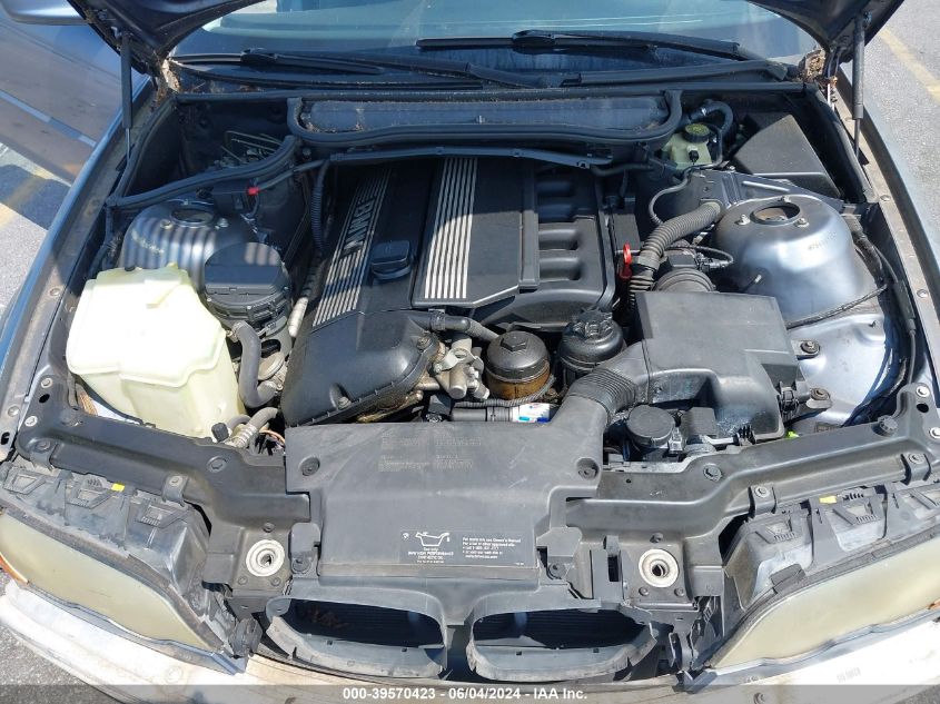 2000 BMW 323Ci VIN: WBABM3344YJN63858 Lot: 39570423