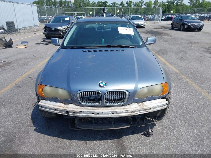 2000 BMW 323Ci VIN: WBABM3344YJN63858 Lot: 39570423