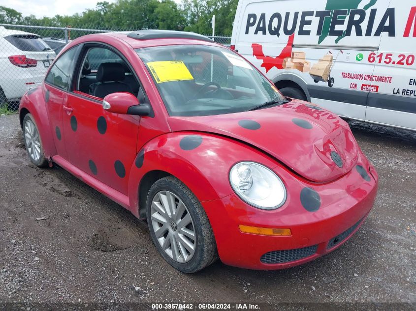 2008 Volkswagen New Beetle Se VIN: 3VWRW31C48M521843 Lot: 39570442