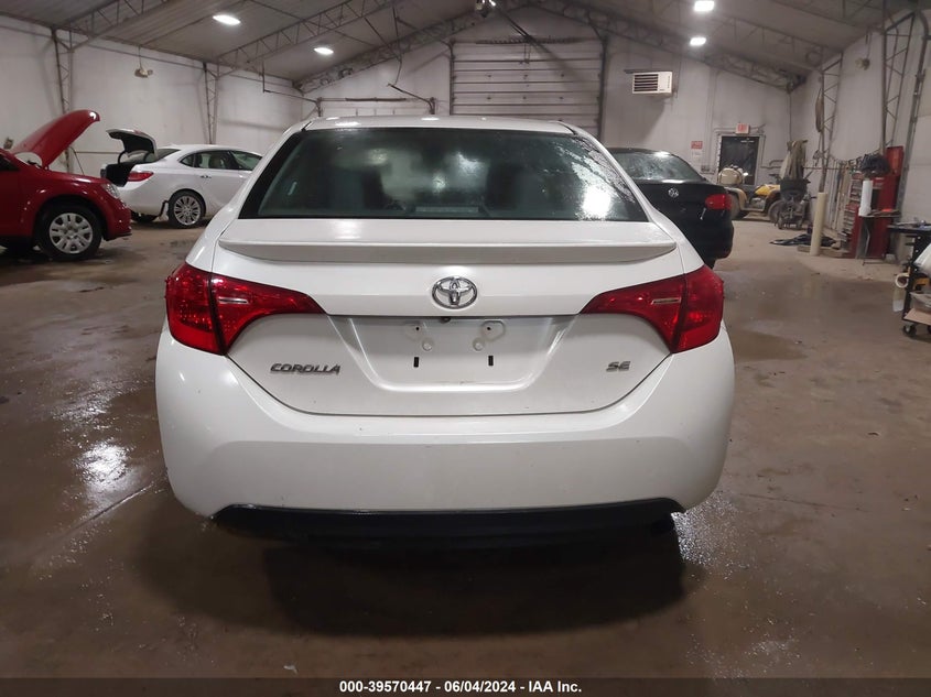2017 Toyota Corolla Se VIN: 5YFBURHE4HP652932 Lot: 39570447