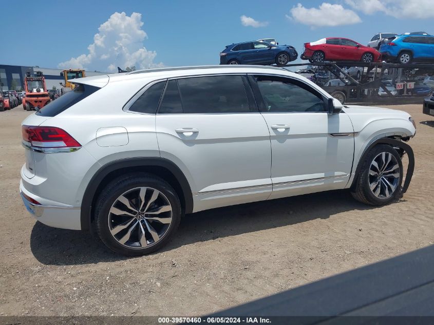 2022 Volkswagen Atlas Cross Sport 3.6L V6 Sel Premium R-Line VIN: 1V2FE2CA7NC229534 Lot: 39570460