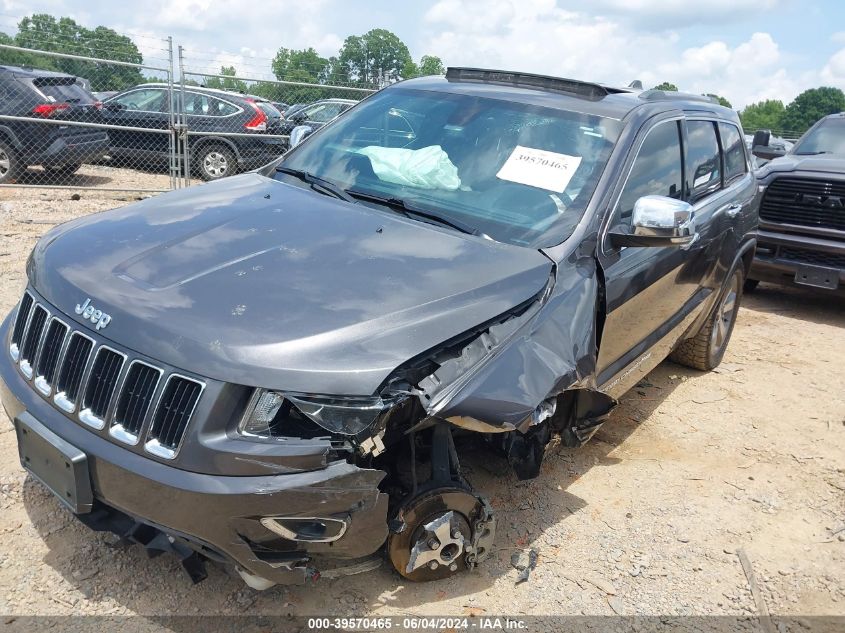 2014 Jeep Grand Cherokee Limited VIN: 1C4RJEBM9EC300188 Lot: 39570465