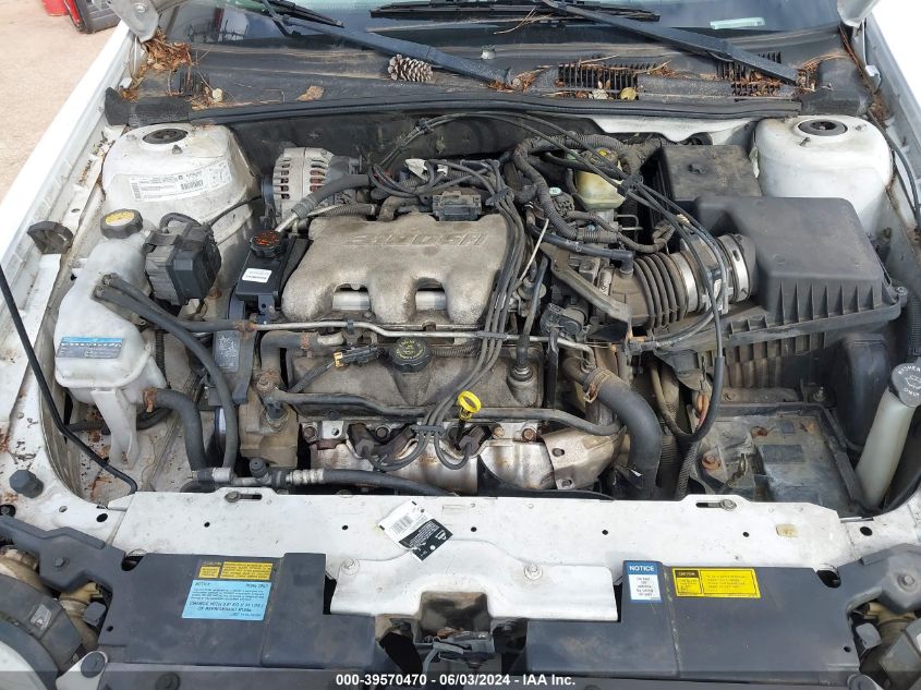 2000 Chevrolet Malibu Ls VIN: 1G1NE52J1Y6262542 Lot: 39570470