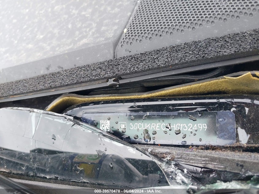 2017 Chevrolet Silverado 1500 1Lt VIN: 3GCUKREC3HG132499 Lot: 39570478