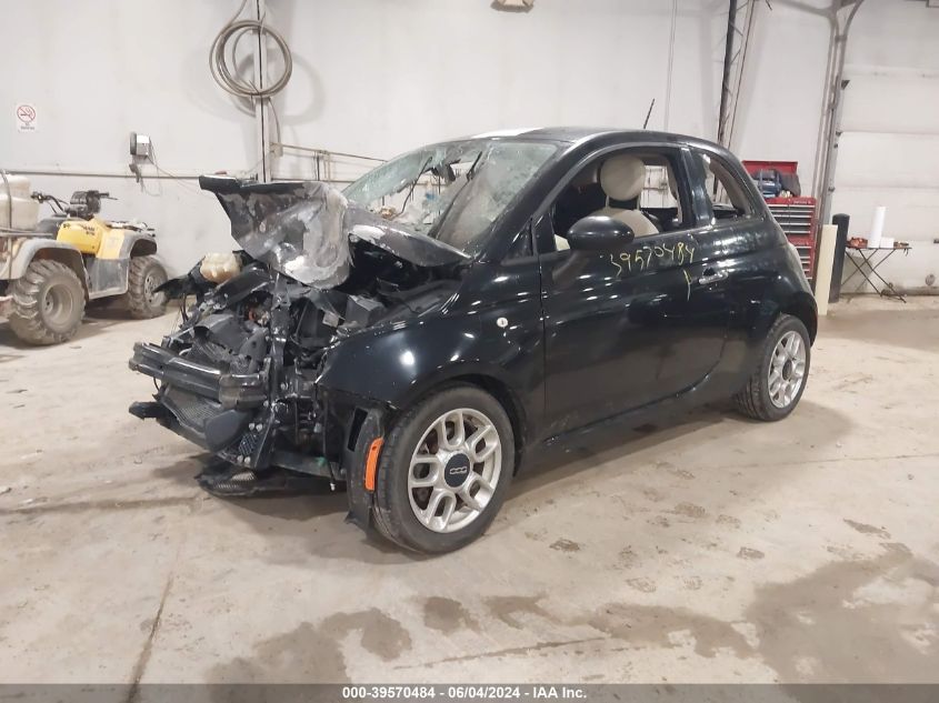 2013 Fiat 500 Pop VIN: 3C3CFFAR8DT749170 Lot: 39570484