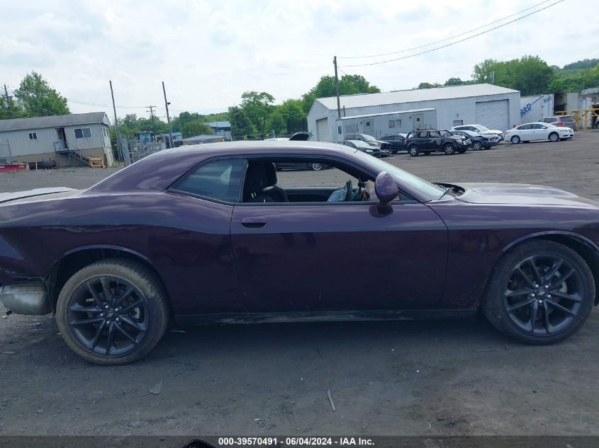 2022 Dodge Challenger Gt Awd VIN: 2C3CDZKG0NH215840 Lot: 39570491