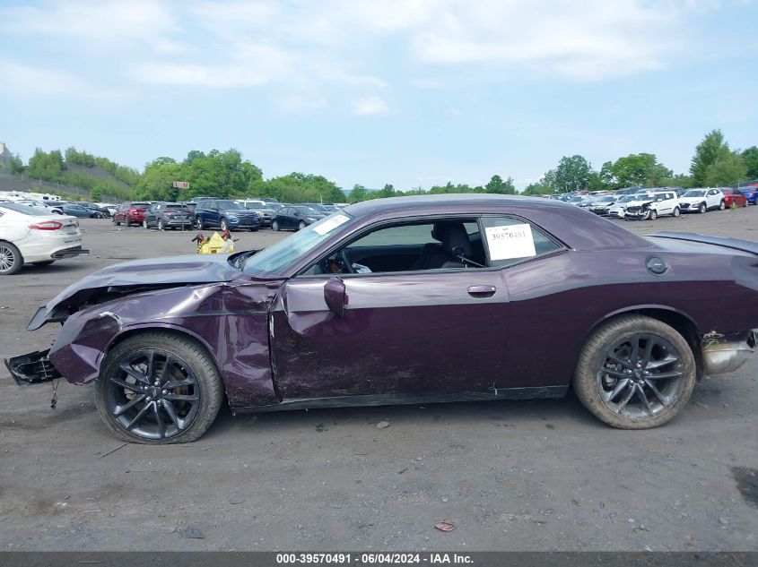 2022 Dodge Challenger Gt Awd VIN: 2C3CDZKG0NH215840 Lot: 39570491