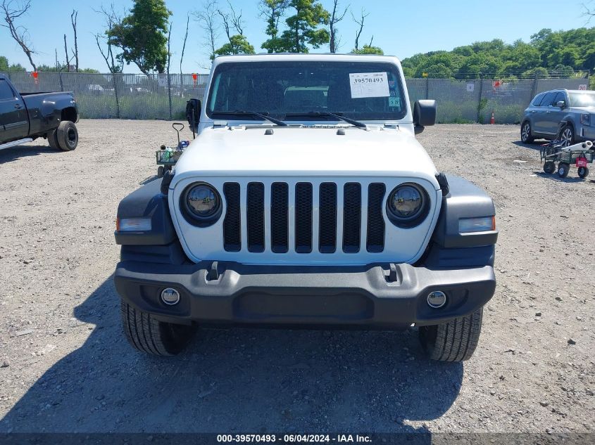 2022 Jeep Wrangler Unlimited Sport Altitude 4X4 VIN: 1C4HJXDG9NW113207 Lot: 39570493